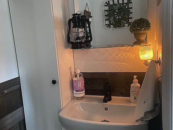 1/2 first floor bathroom 