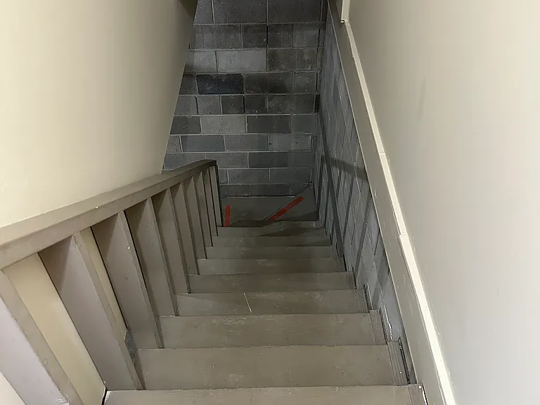 Garage steps
