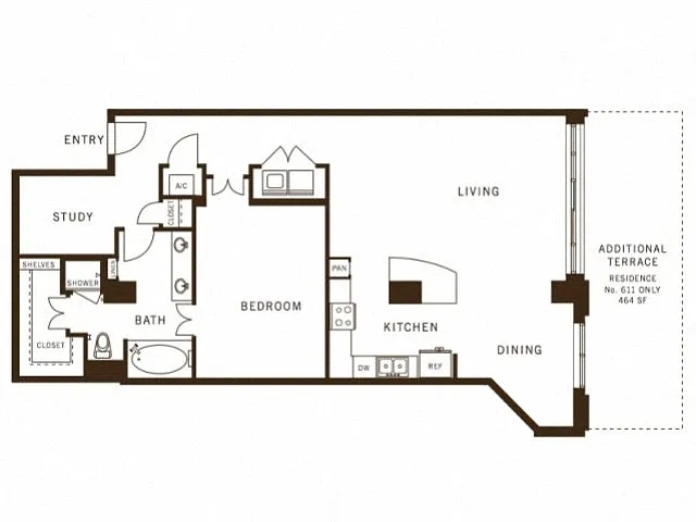Floor plan A13