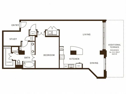 Floor plan A13