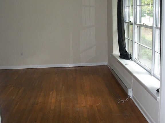 bay window in living room