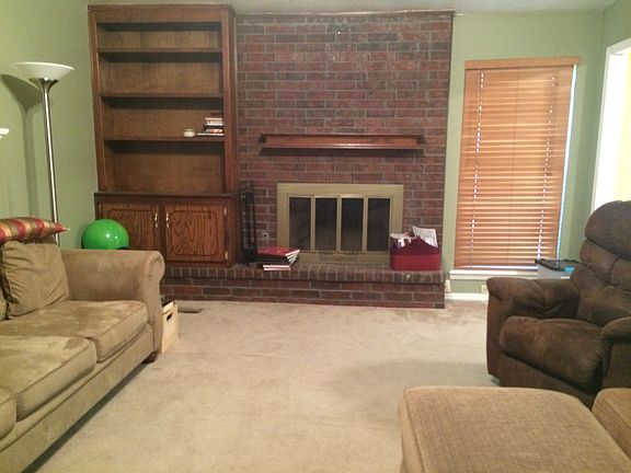 Wood/Gas Fireplace