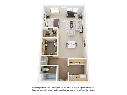 Floor plan A 0X1
