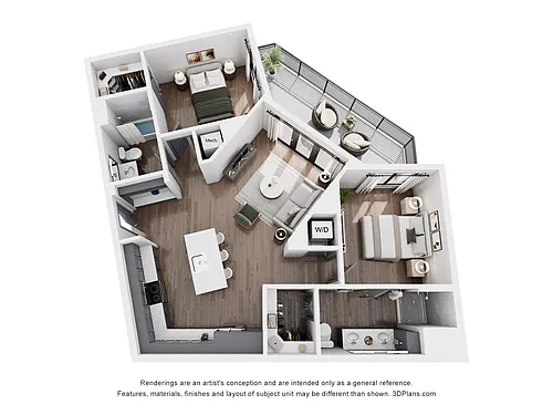 Floor plan B2
