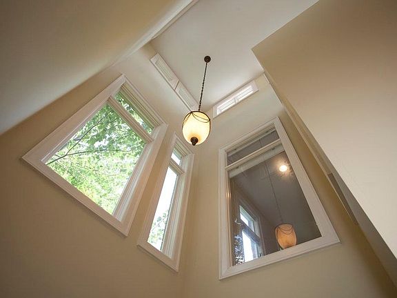 Vaulted ceiling of stairwell 2nd & 3rd floors