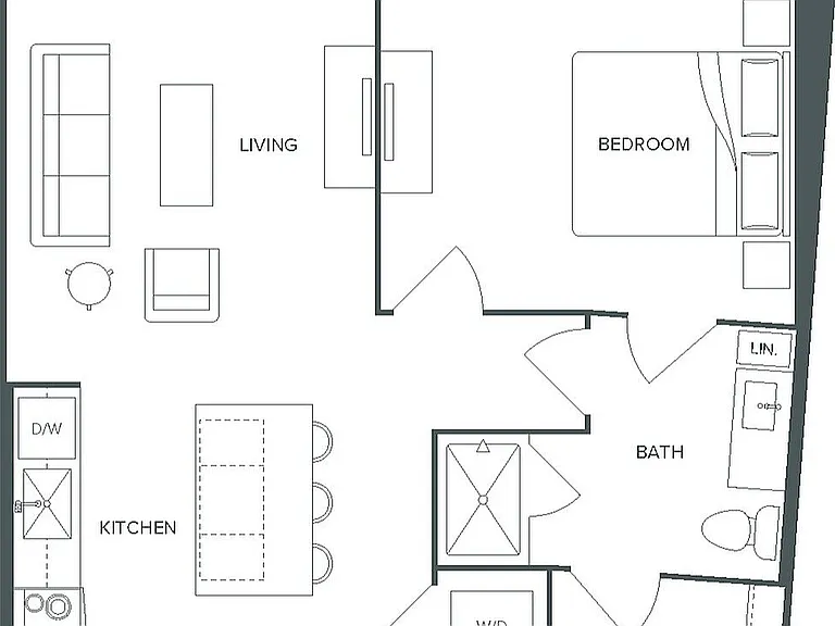 A6: 1bed 1bath A6: 1bed 1bath