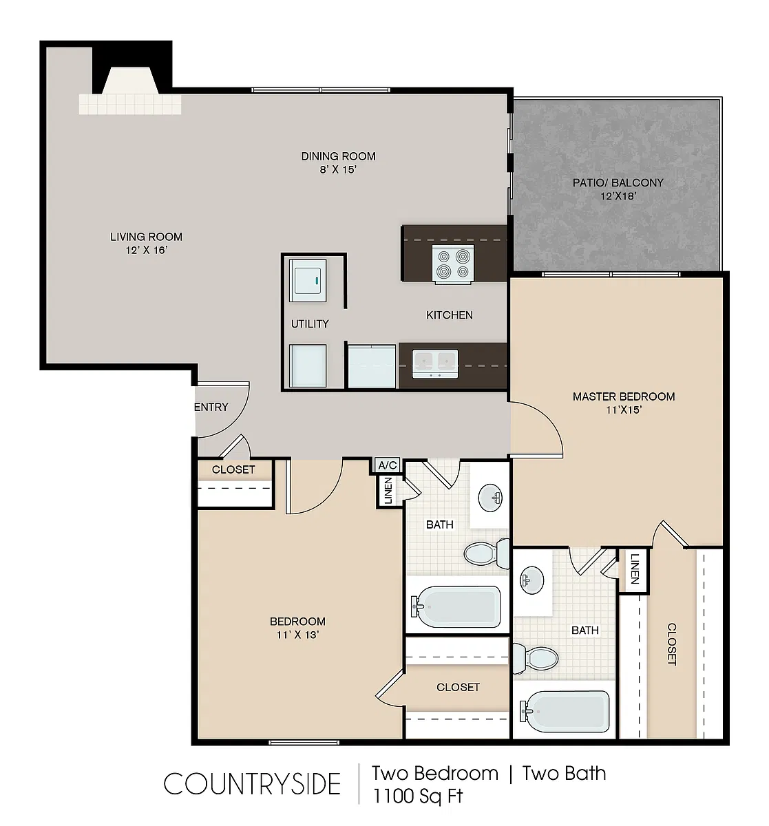 Floor plan Renovated