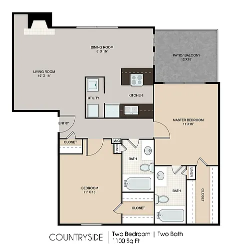 Floor plan Renovated