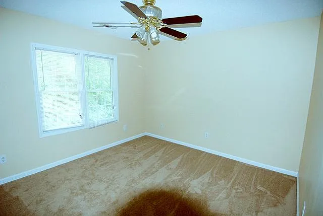 Guest Bedroom 3 - all bedrooms have ceiling fans with wall switch controls.