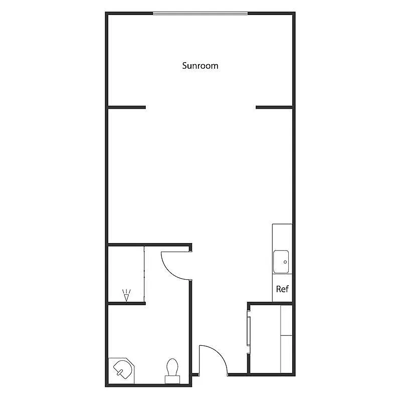Floor plan STUDIO
