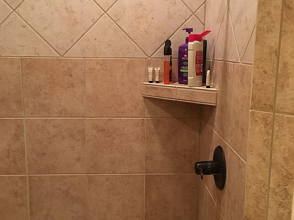 Master bath tile shower