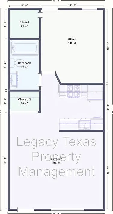 1 bed, 1.0 bath, 650 sqft, $1,150 — Photo 2
