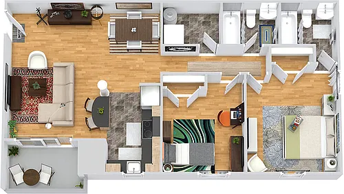 Floor plan Chesapeake