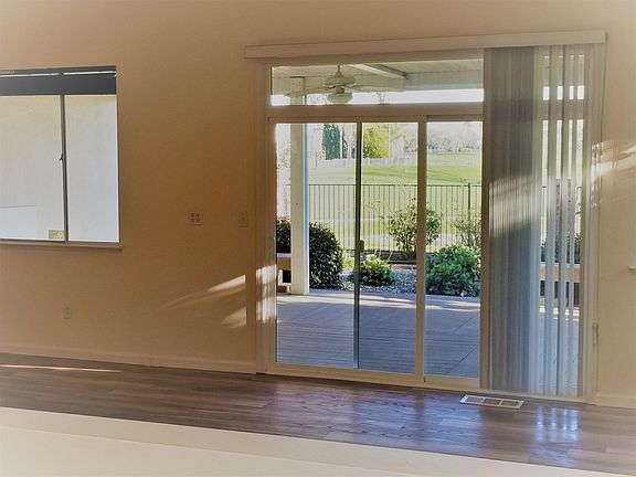 Entrance to the patio from the main living area.