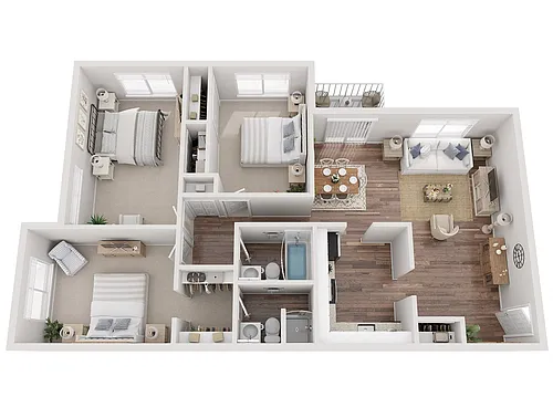 Floor plan C1A