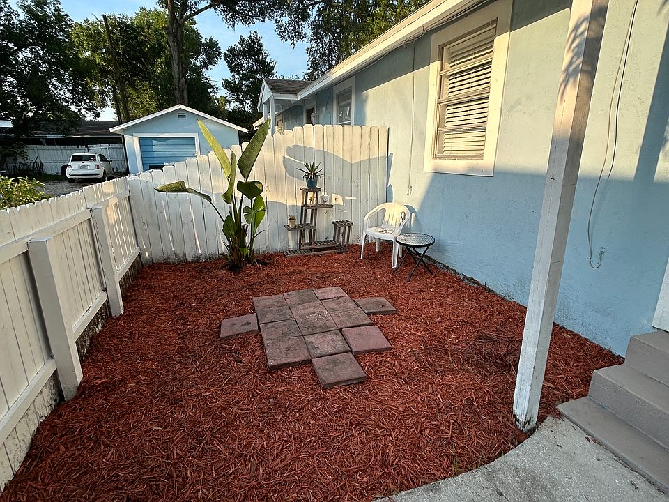 Private patio