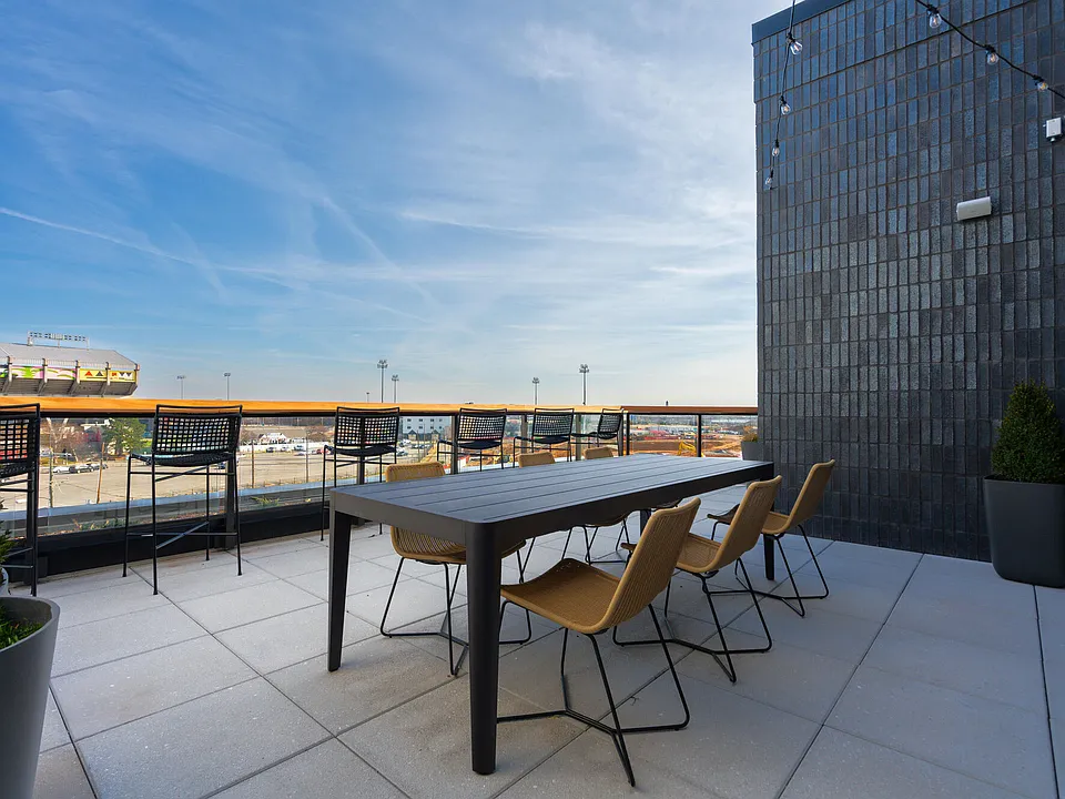 Upper Deck with Expansive Diamond Stadium and City Views