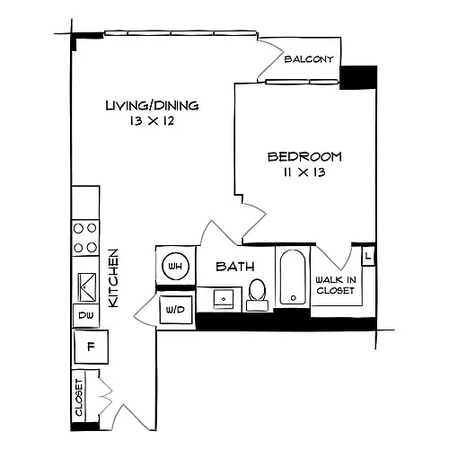 Floor plan Design 1D10
