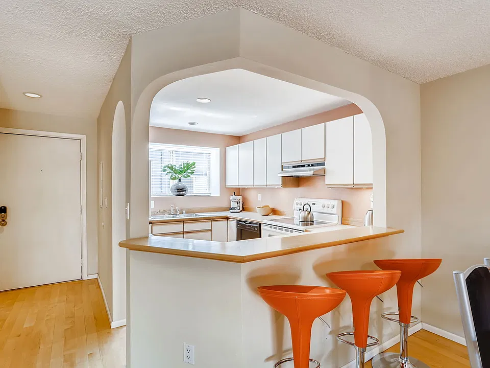 Hallway and Kitchen