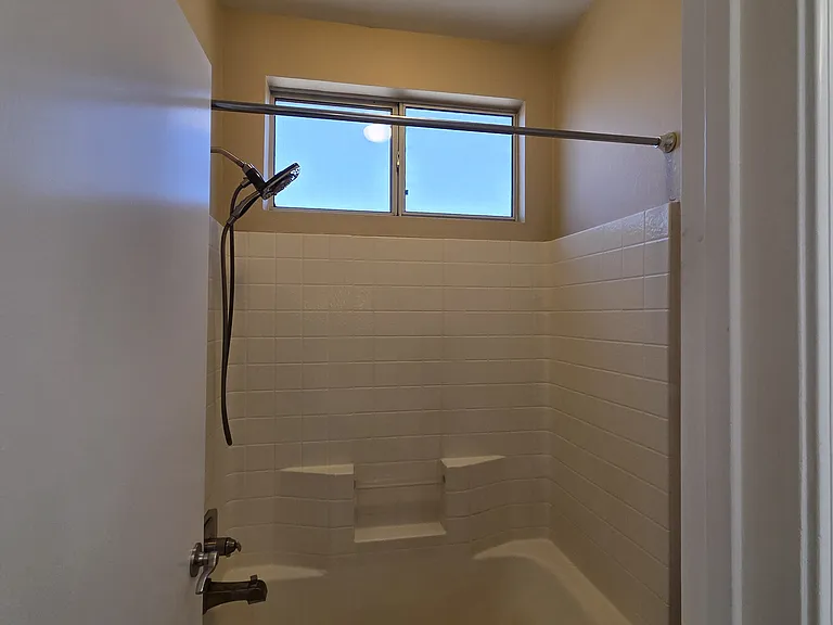 Upstairs shower