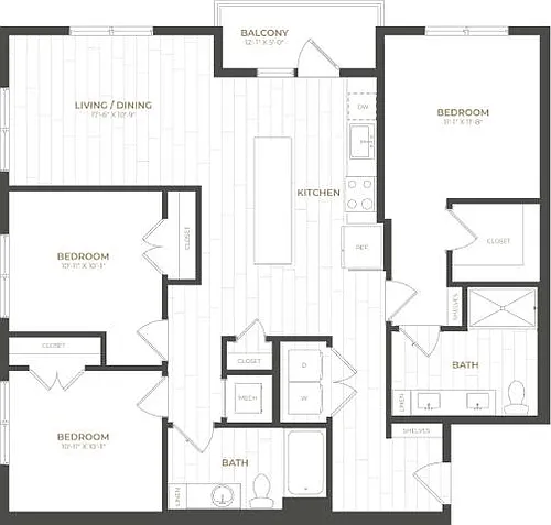 Floor plan C1