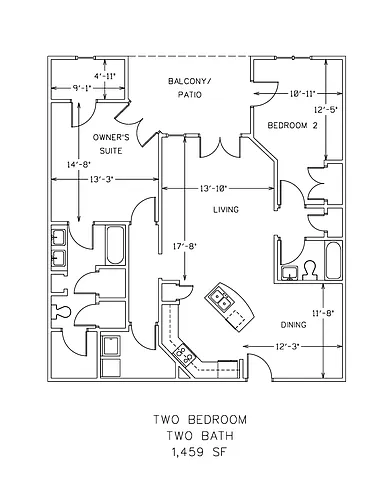 Floor plan The Carolina