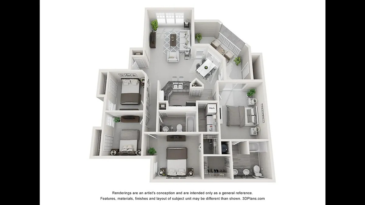 Floor plan The Magnolia