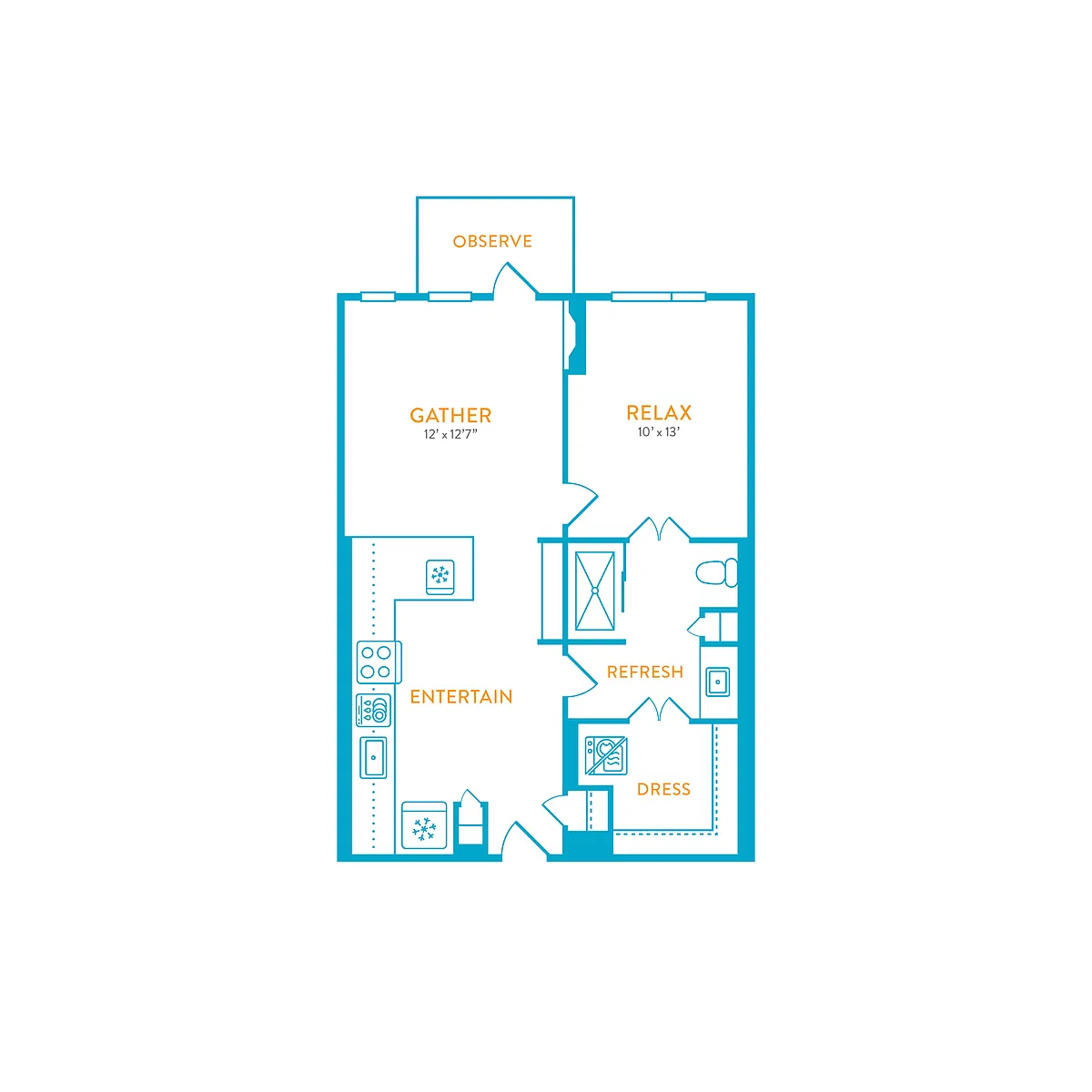 Floor plan Cascade