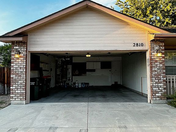 2 car attached garage