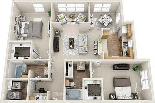 Floor plan D