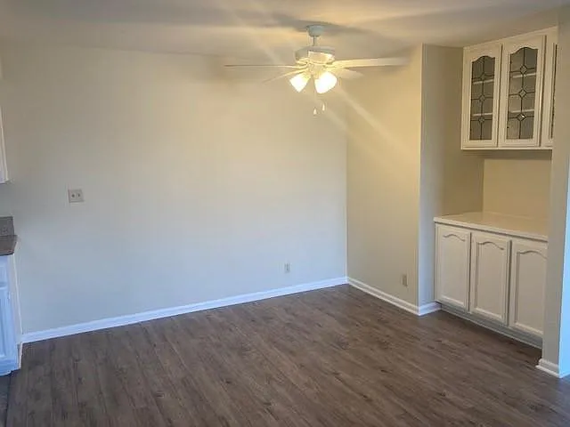 Dining Area with built-in storage!