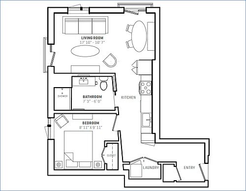 Floor plan Stack 2