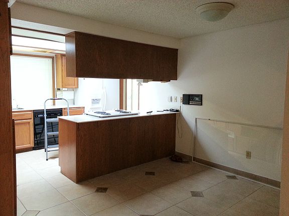 Kitchen with area for table
