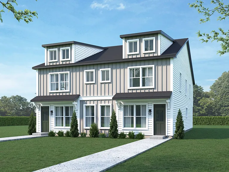 New Classically designed Duet style homes for Rent in Charlotte — Photo 25
