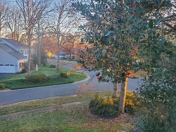View from master bedroom window too