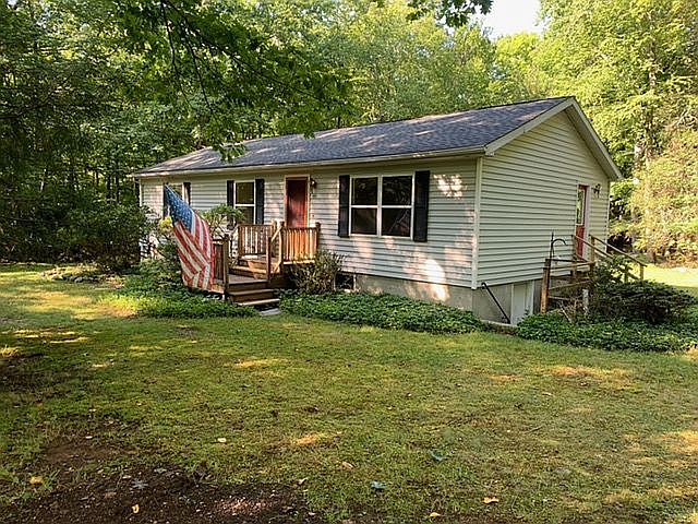 hardwoods and pines surround