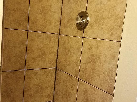 Remodeled shower