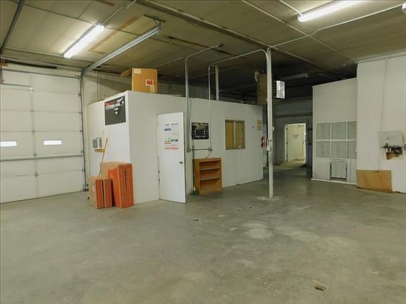 Office with front entrance