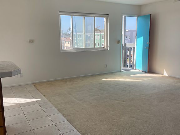 View of entry and living room area