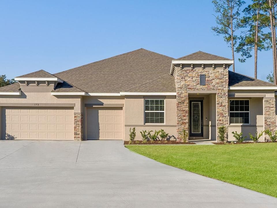 The only new homes in a community with half-acre homesites in Plant City with optional 3-car garages