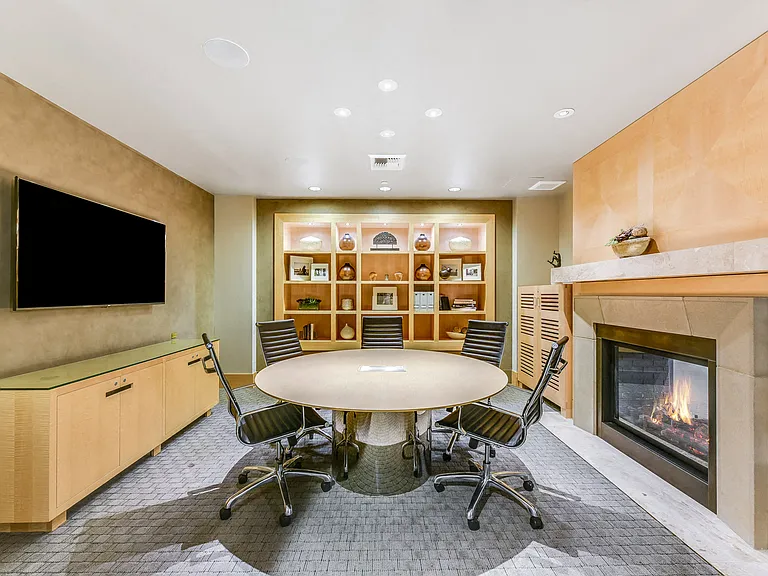 Conference room with Wi-Fi, AV equipment and large screen TV