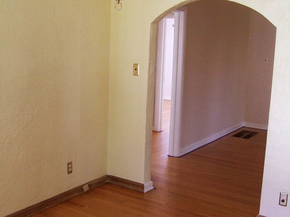 hardwood floors newly refinished throughout house.