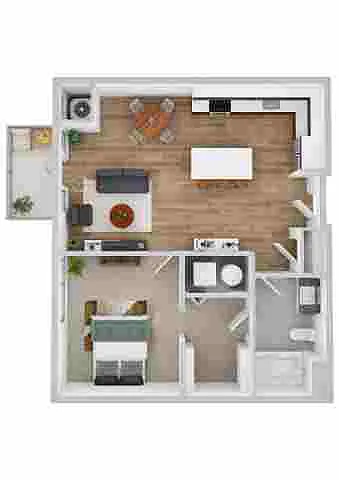 Floor plan South A