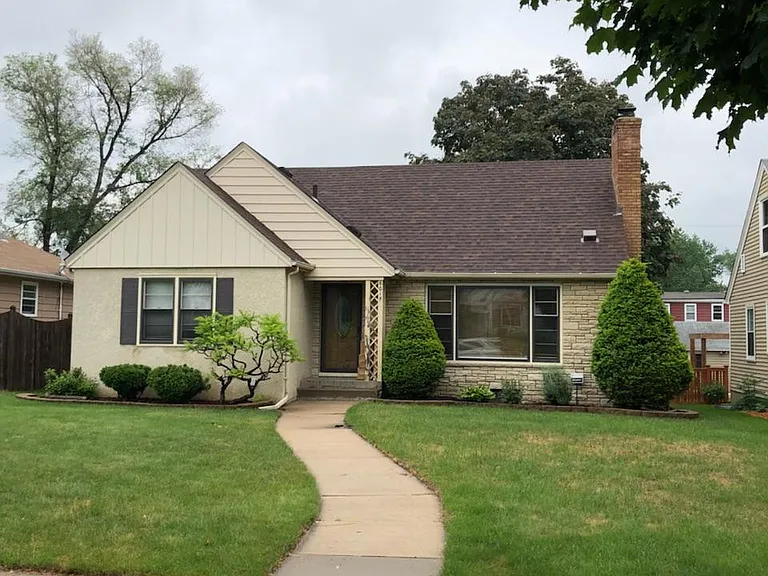 Front of the house