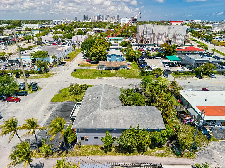 aerial of building