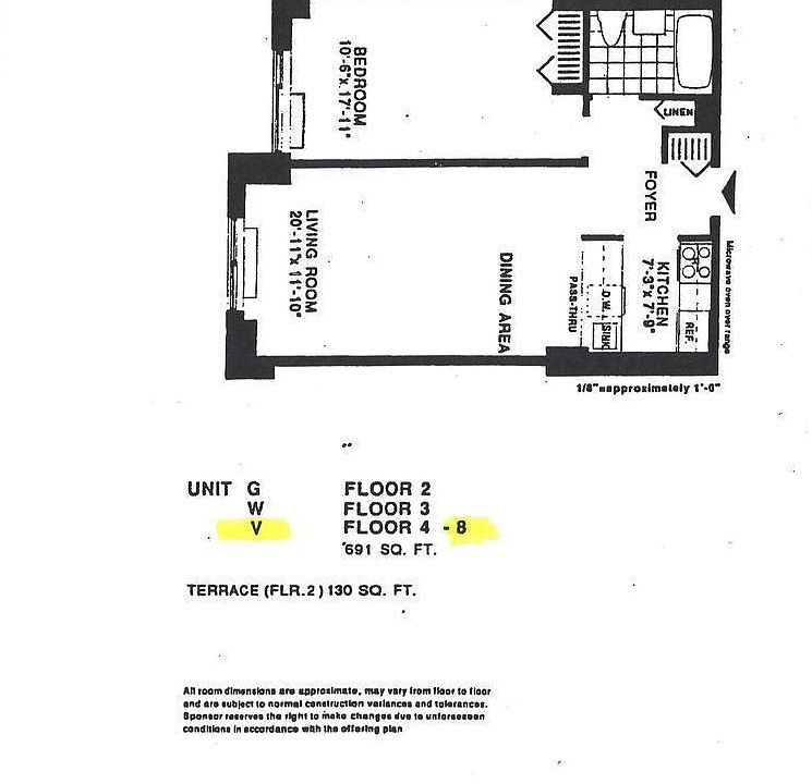1st image of 2 S End Ave APT 8V