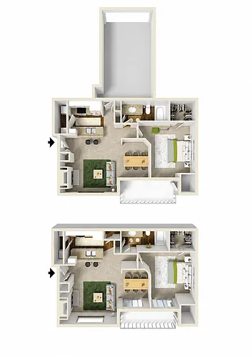 Floor plan A3 Upgraded