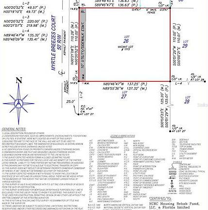 4th image of 1115 MYRTLE BREEZES COURT LOT 26
