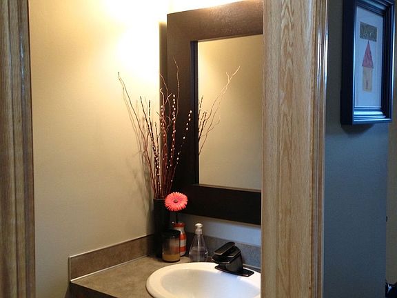 1/2 bath on lower level