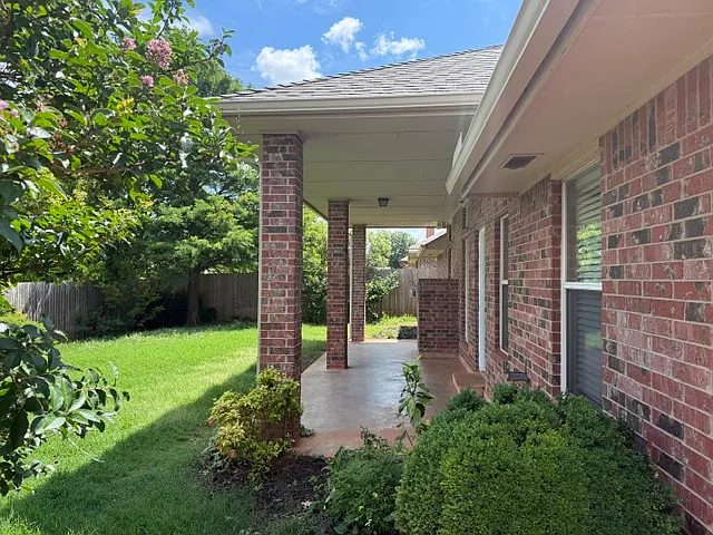 Back patio/yard